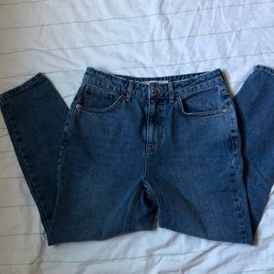 TOPSHOP PETITE MOTO MOM JEAN
